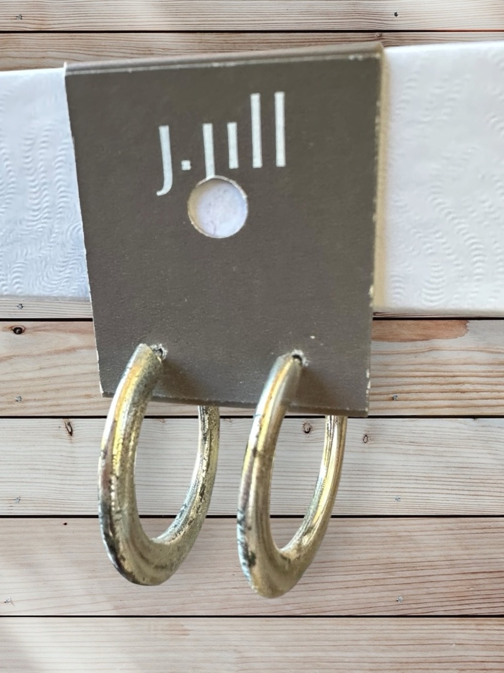 J.JILL artisan-inspired distressed finish Earrings